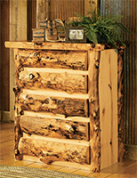 Aspen Grizzly 4 or 5 Drawer Chest